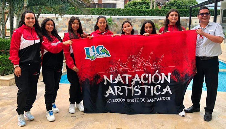 Selección Norte de Natación Artística. 