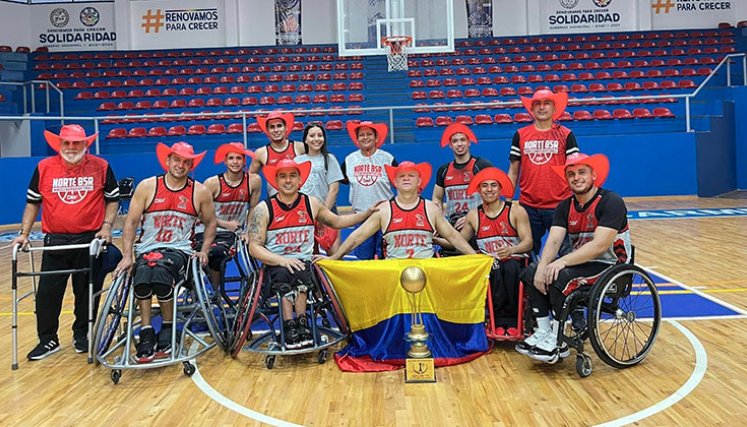 Selección Norte de Baloncesto en silla de ruedas 