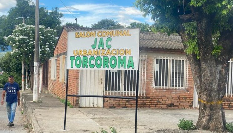 El salón comunal se encuentra acumulando polvo desde hace muchos años. / Foto: Nicolás Mojica. 