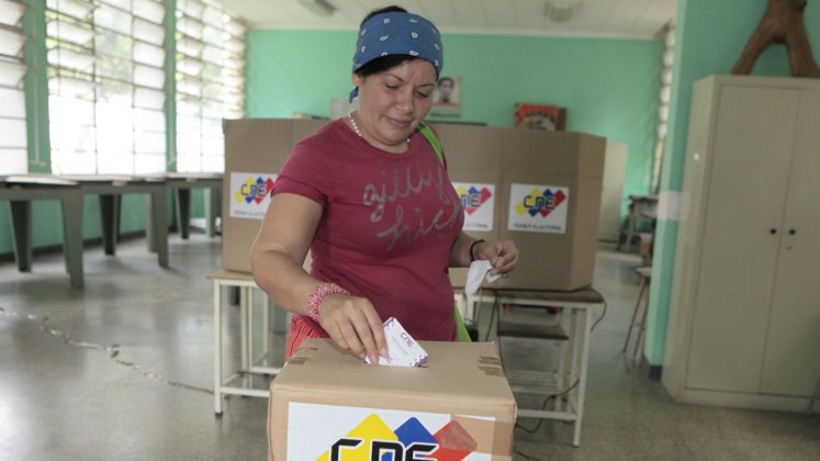 El CNE de Venezuela anunció la retirada de la invitación a la UE para observar las elecciones presidenciales. / Foto: Colprensa