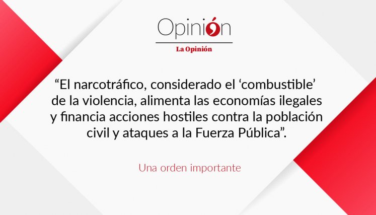 Una orden importante