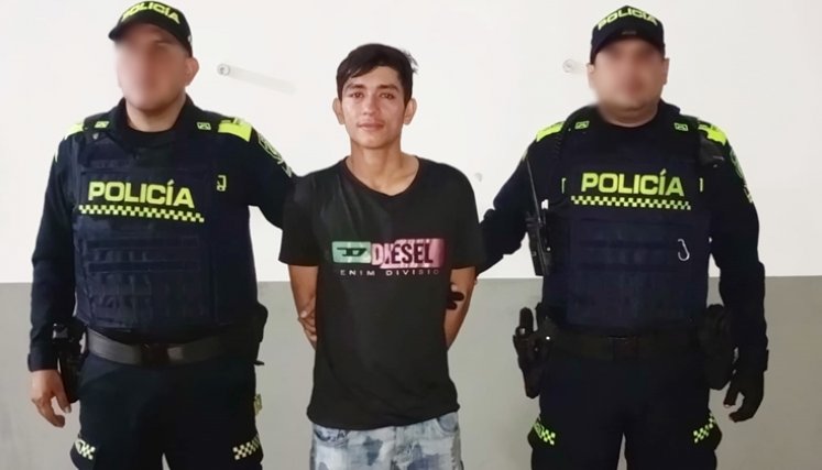Daniel Aponte capturado por homicidio