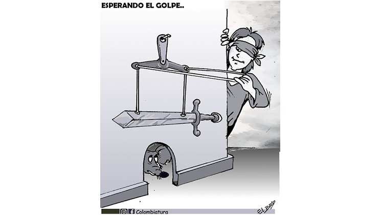 Esperando el golpe