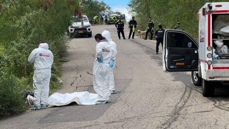 Encontraron cadáver de una mujer envuelto en un costal por la trocha Cormoranes