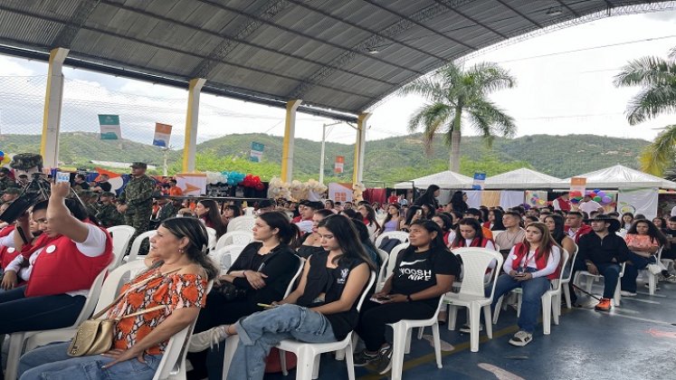 En el marco de los 50 años de existencia se desarrolla la Feria de Comunicación social en la UFPSO./ Foto: Cortesía