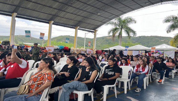 En el marco de los 50 años de existencia se desarrolla la Feria de Comunicación social en la UFPSO./ Foto: Cortesía
