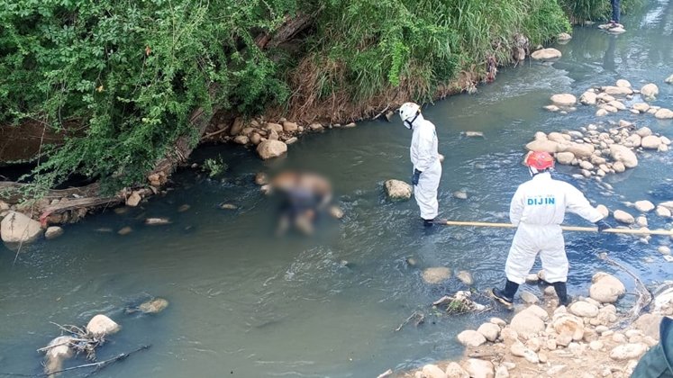 Muerto en la quebrada Tonchalá