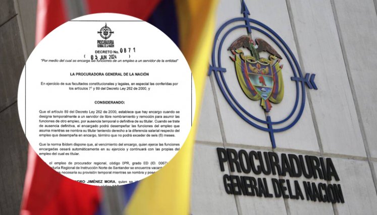 Nuevo procurador regional de instrucción en Norte de Santander 