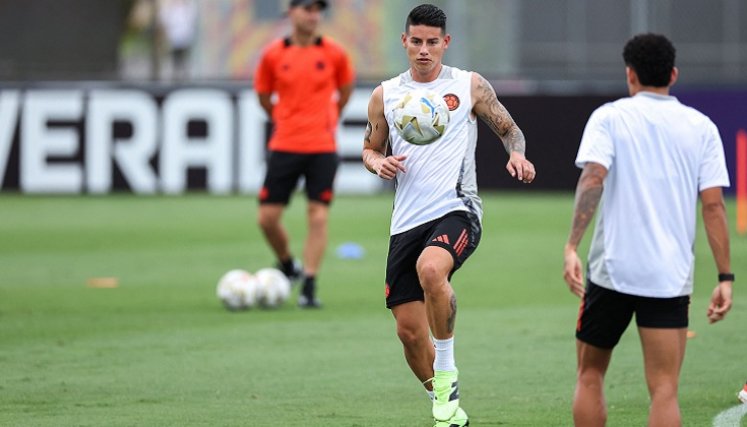 James Rodríguez estandarte de Colombia espera brillar en la final.