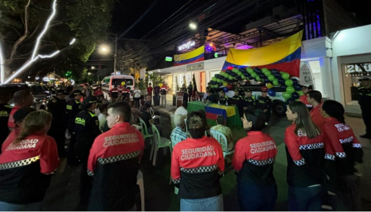En barrio Los Caobos instalaron sistema de alarmas comunitarias. 