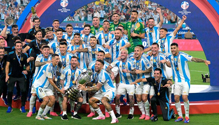Argentina, campeón de la Copa América 2024. 