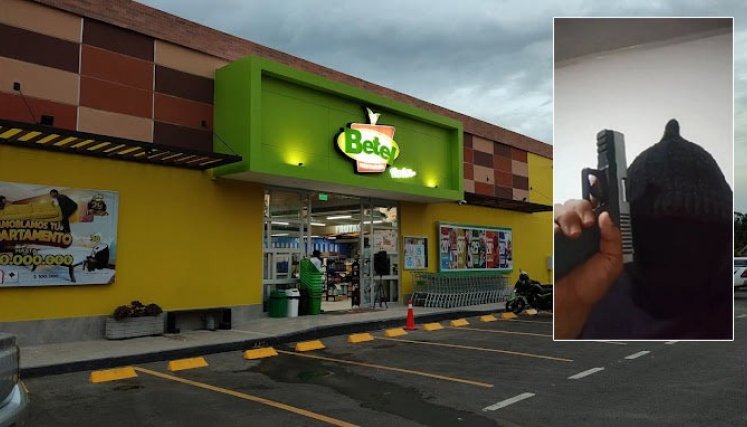 Los hechos se presentaron en el supermercado que está por la vía Boconó, de Villa del Rosario.