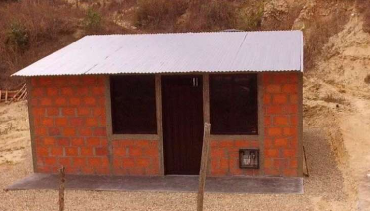 Este es el diseño de las casas rurales que serán entregadas a familias del Catatumbo. 
