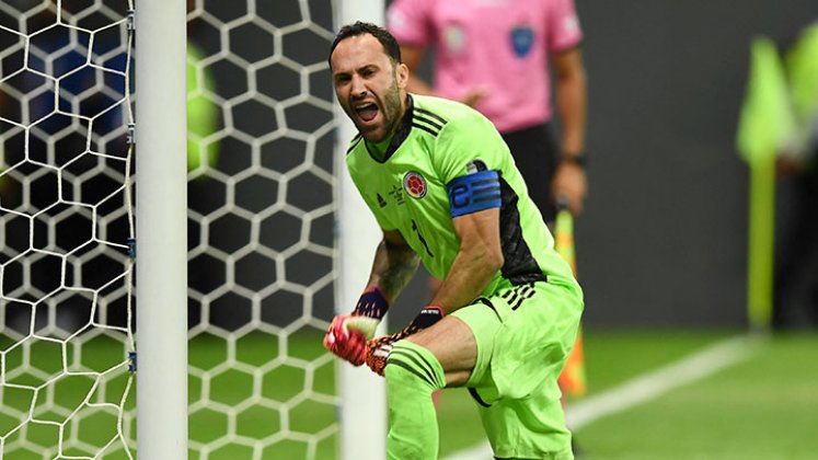 David Ospina, Colombia vs. Uruguay, 2021. 