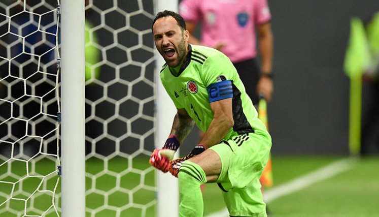 David Ospina, Colombia vs. Uruguay, 2021. 