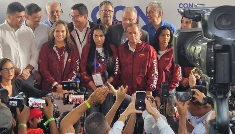 Delsa Solórzano, delegada de la Unidad