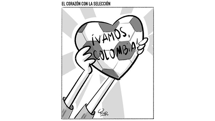 El corazón con la Selección