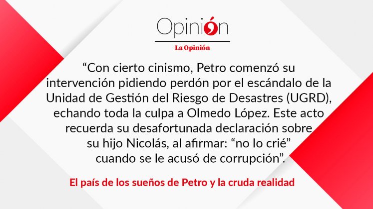 El país de los sueños de Petro y la cruda realidad