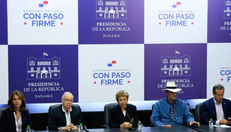 La exvicepresidenta Marta Lucía Ramírez no pudo viajar a Venezuela. / Foto AFP