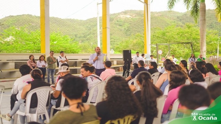 En Ocaña se desarrollan encuentros juveniles para recopilar iniciativas encaminadas a implementar los acuerdos de paz./ Foto: Cortesía