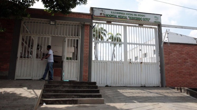 El Hospital Mental Rudesindo Soto está ubicado en los límites de Galán, y colinda con el barrio Santander./ Foto: Archivo