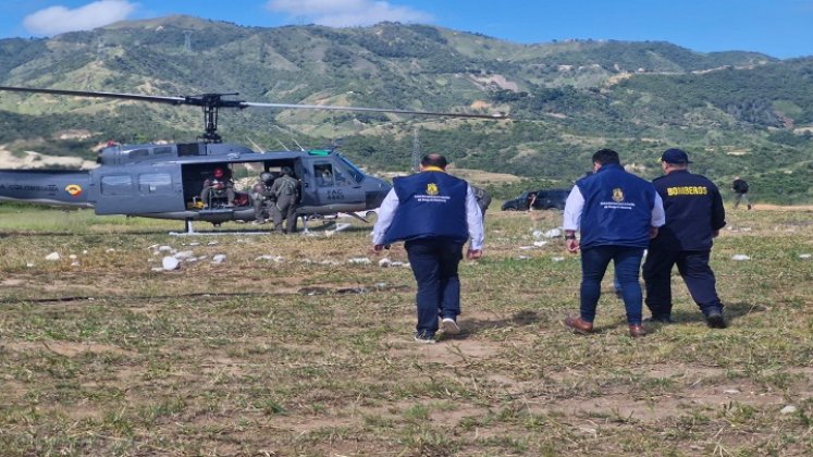 Luego de varios días fue extinguido el incendio forestal en zona rural de Ocaña./ Foto cortesía para La Opinión.