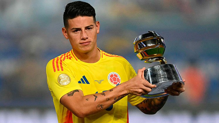 James Rodríguez, Copa América 2024. 