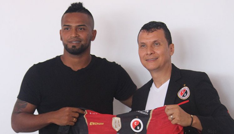 Leonardo Escorcia, Cúcuta Deportivo. 
