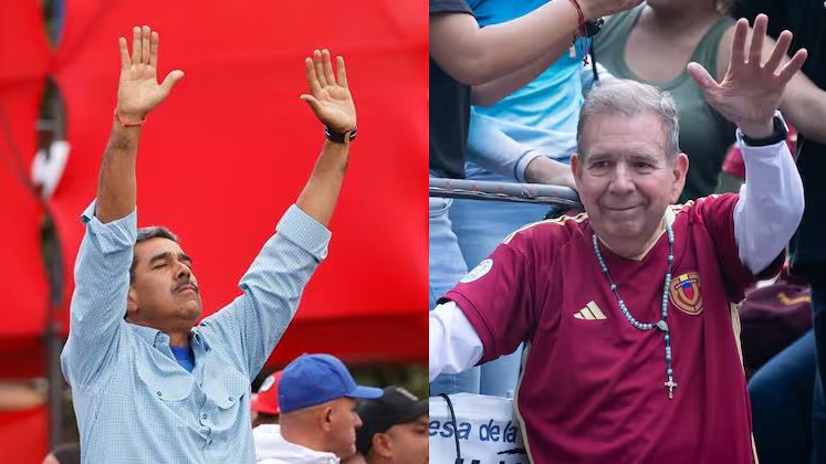 Nicolás Maduro y Edmundo