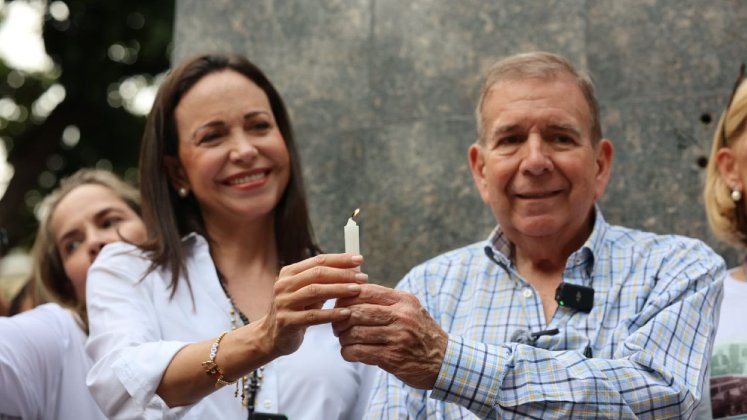 Edmundo Gonzáles Urrutia es el candidato de la oposición venezolana para las elecciones presidenciales de 28 de julio. / Foto: Colprensa