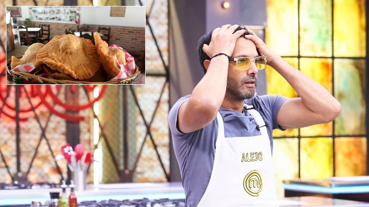 El pastel de garbanzo de Alejandro Estrada fue protagonista en MasterChef  Celebrity