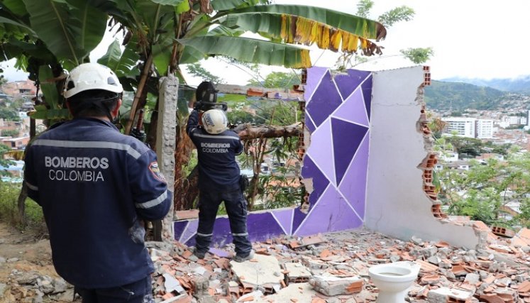 Hasta el momento no se han cuantificado los daños ocasionados por los fuertes aguaceros./ Foto: Cortesía / La Opinión