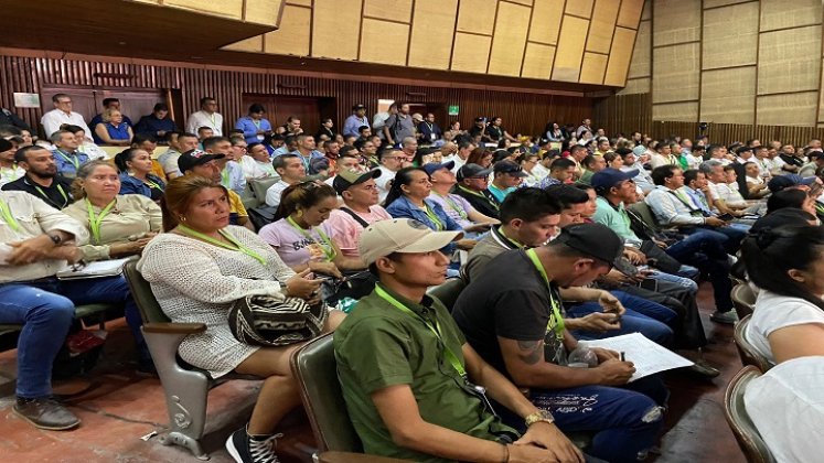 En Ocaña se desarrollaron mesas técnicas para consolidar el Pacto social territorial para la transformación del Catatumbo. / Foto Cortesía