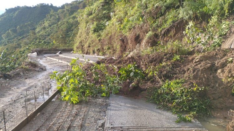 En precarias condiciones se encuentran las vías terciarias del municipio de San Calixto debido a la ola invernal. Foto: cortesía /La Opinión.