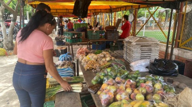 Los mercados satélites se realizan cada martes. 