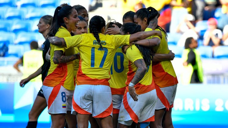 Selección Colombia femenina, París 2024. 