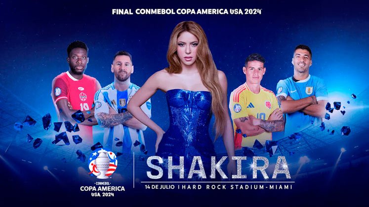 Shakira, Copa América