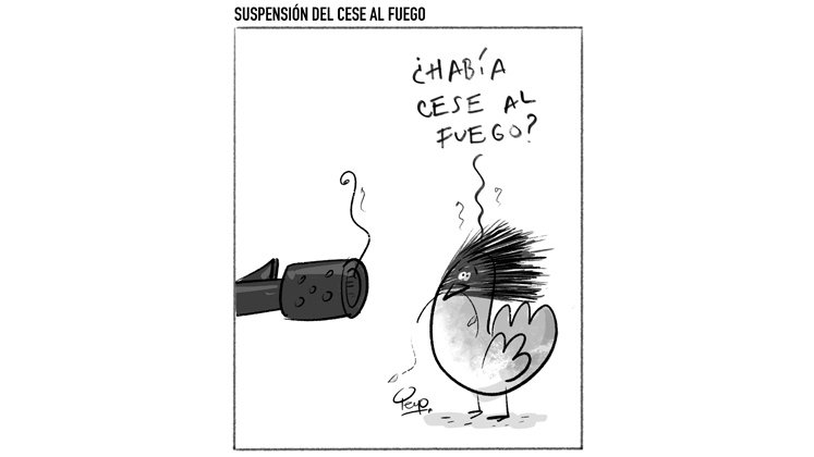 Suspensión del cese al fuego