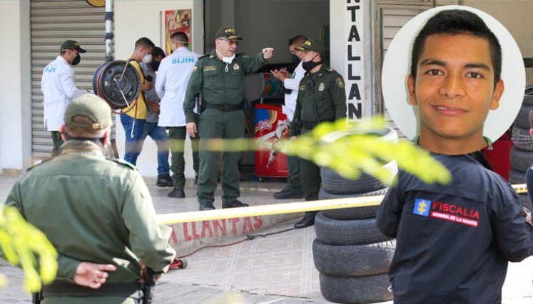 En el barrio Llano Grande, de Los Patios, fue el crimen de Renzo Castro.