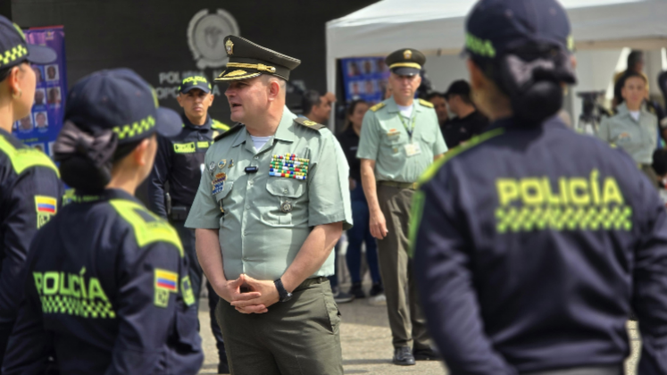 El coronel William Quintero, comandante de la Mecuc, ya tiene bajo su mando al contingente de 126 policías que vienen a reforzar la seguridad en Cúcuta.