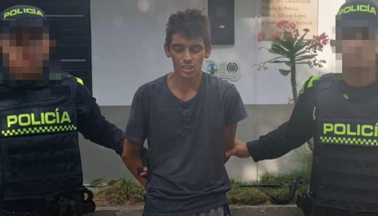 A 'Muelas' lo capturaron por apuñalar a un hombre en el barrio Magdalena