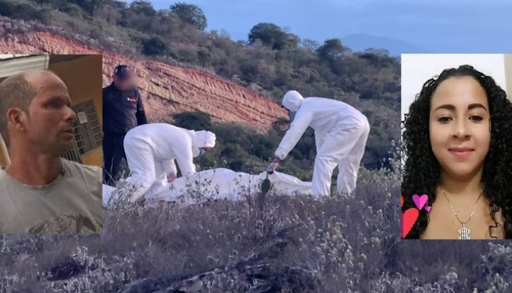 Carolina Gil y Jhon Castro, muertos