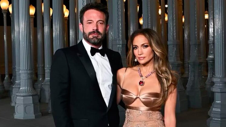 Jlo y sus relaciones. Foto tomada de redes sociales