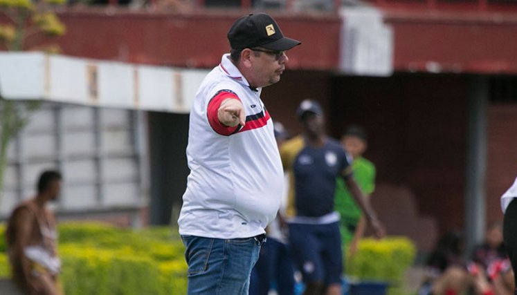 Álvaro Hernández, técnico del Cúcuta Deportivo. 