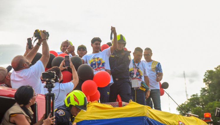 Ángel Barajas en Cúcuta. Foto Alcaldía de Cúcuta