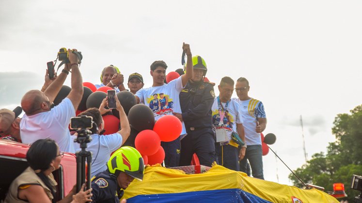 Ángel Barajas en Cúcuta. Foto Alcaldía de Cúcuta