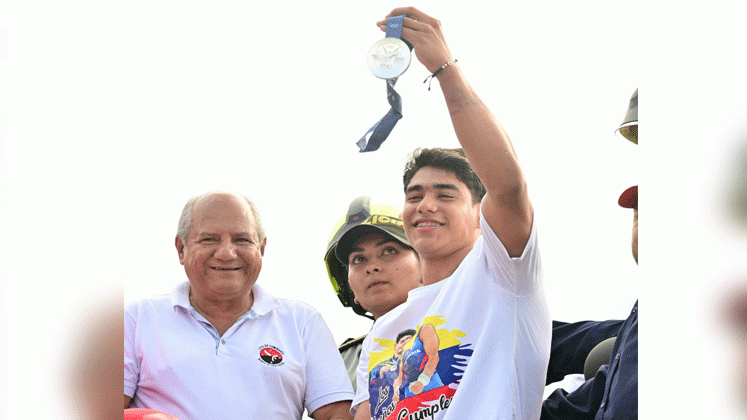 Ángel Barajas, medallista olímpico