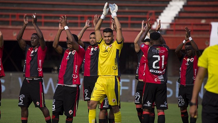 Eduar Esteban, arquero del Cúcuta Deportivo.