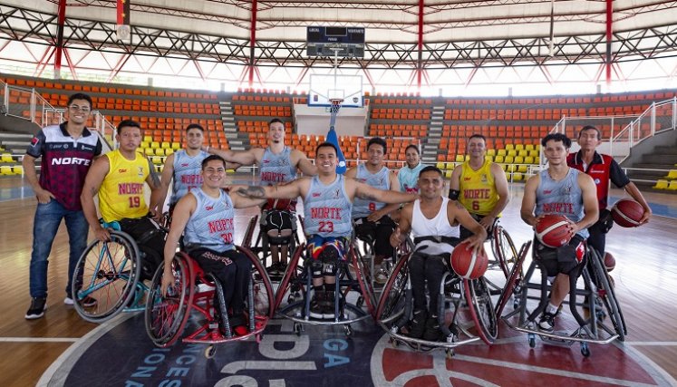 El quinteto de Norte de Santander BSR se alista para el Nacional. 