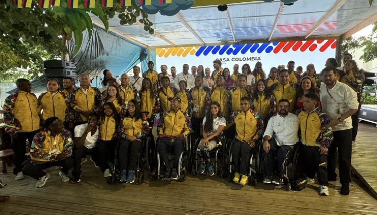 Le delegación colombiana espera obtener un buen número de medallas.